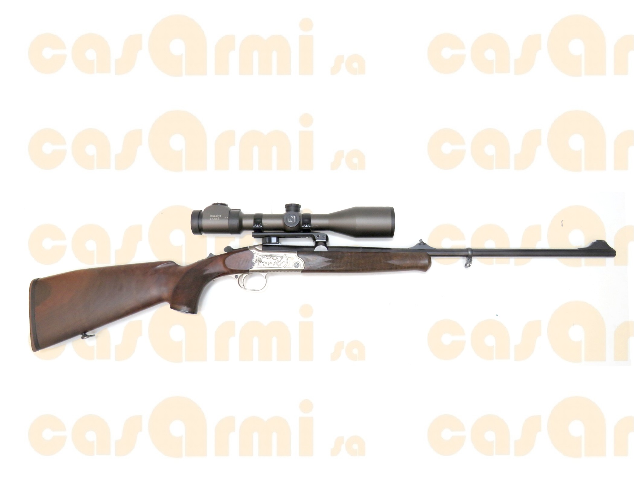 Merkel mod. K1 Jagd, con ottica ZEISS Duralyt 3-12x50, con fodero e cinghia 7 Rem. Mag.